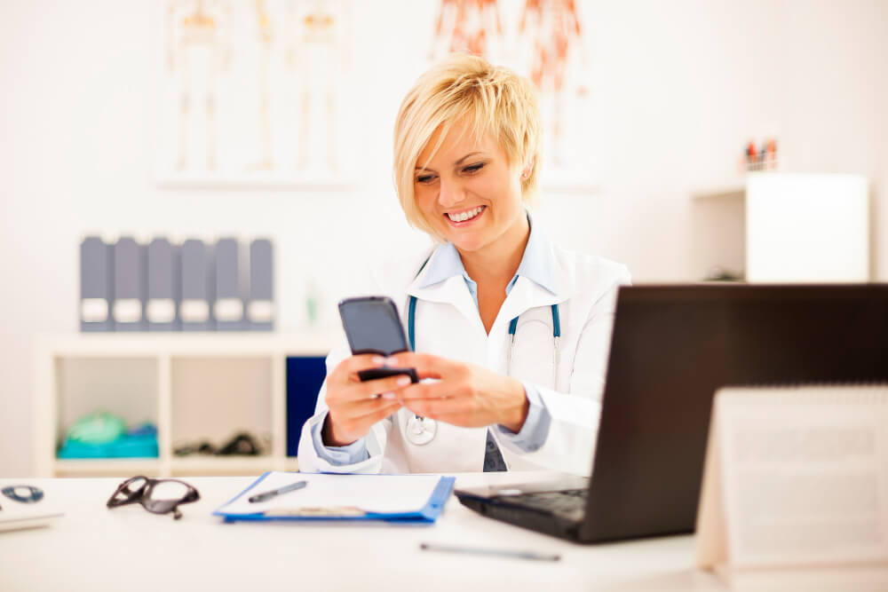 SMS pour les médecins et professionnels de santé